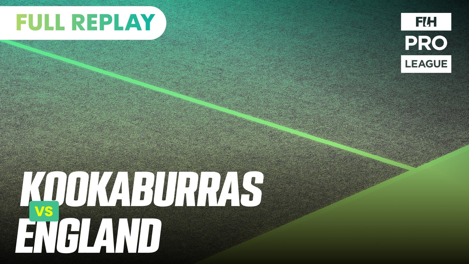 23. Kookaburras v England | FIH Pro League